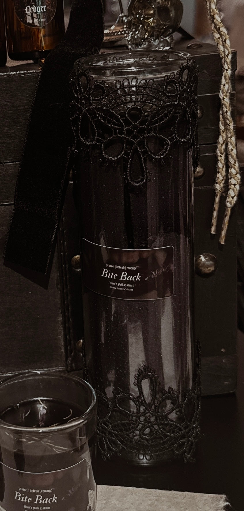 Bite Back Prepared Tall Working Candle
