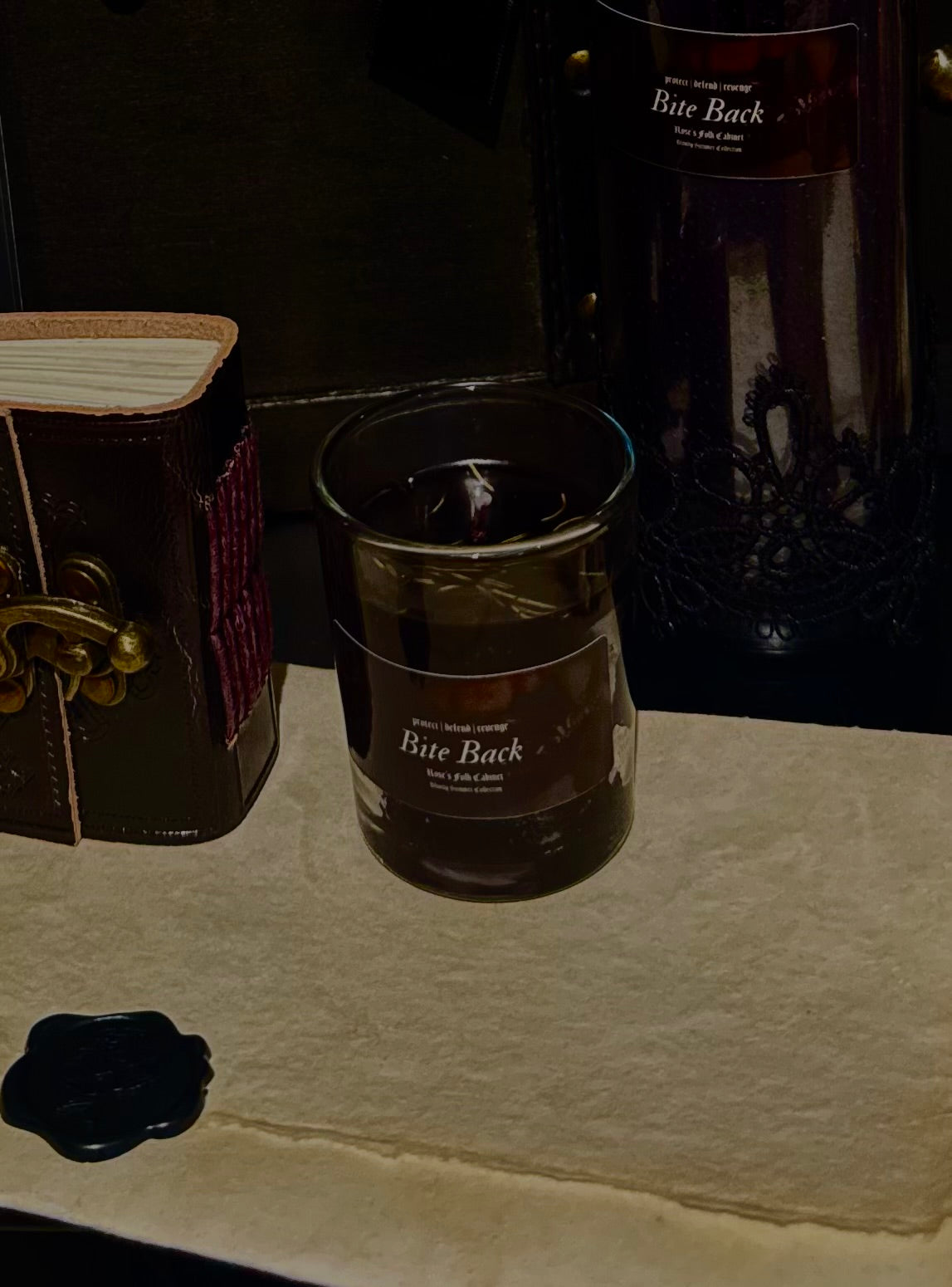 Bite Back Votive Candle