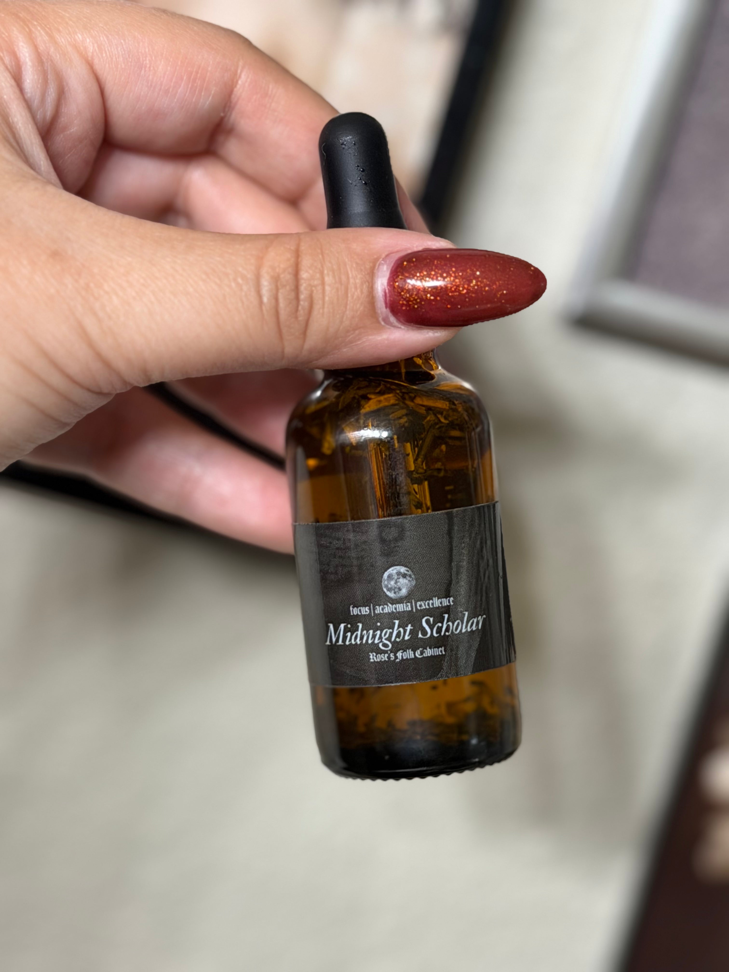 Midnight Scholar Spell Oil