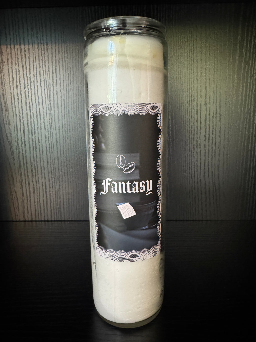 Fantasy Spelled Candle